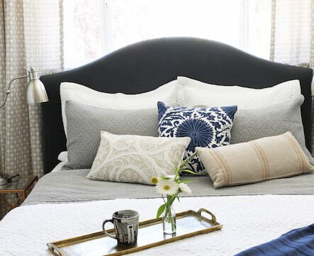 Contemporary guest bedroom